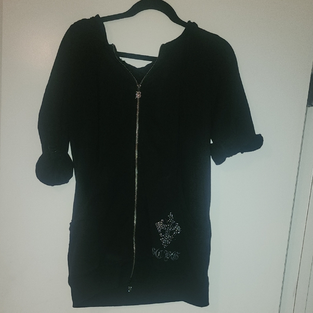 Y2k BCBG Black Leggings Set Size Large
